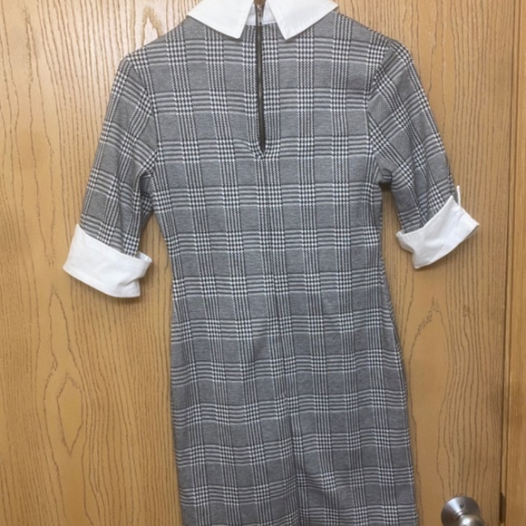 Kingston Dresses Kingston Grey Houndstooth Dress Poshmark